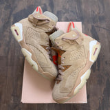 Jordan 6 Retro Travis Scott British Khaki - Image 1