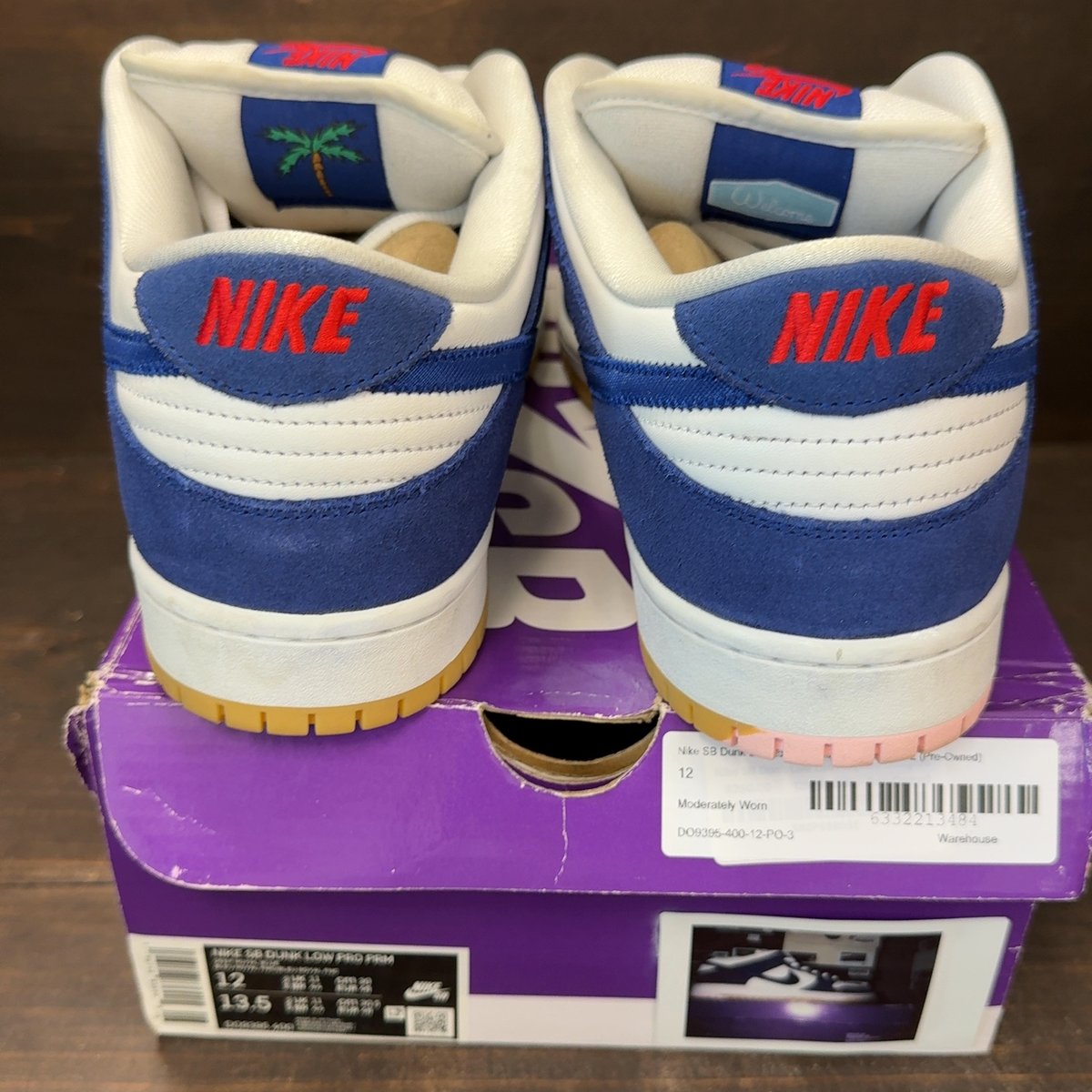 Nike SB Dunk Low Los Angeles Dodgers Size 12 (Pre-Owned) - aux