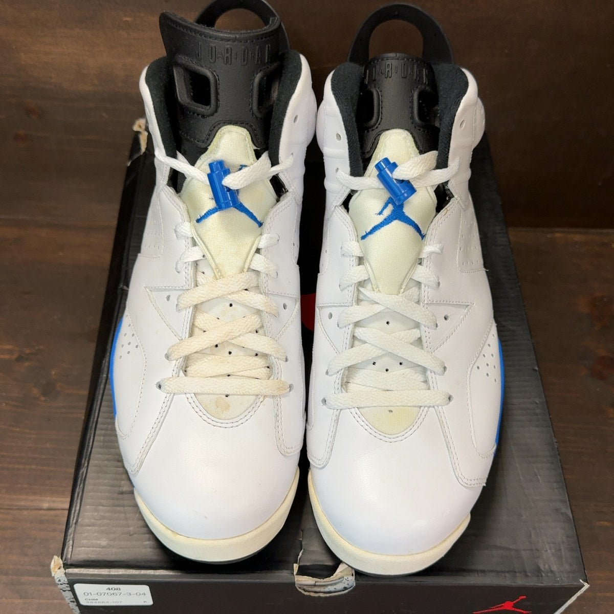 Jordan 6 Retro Sport Blue (2014) - Image 3