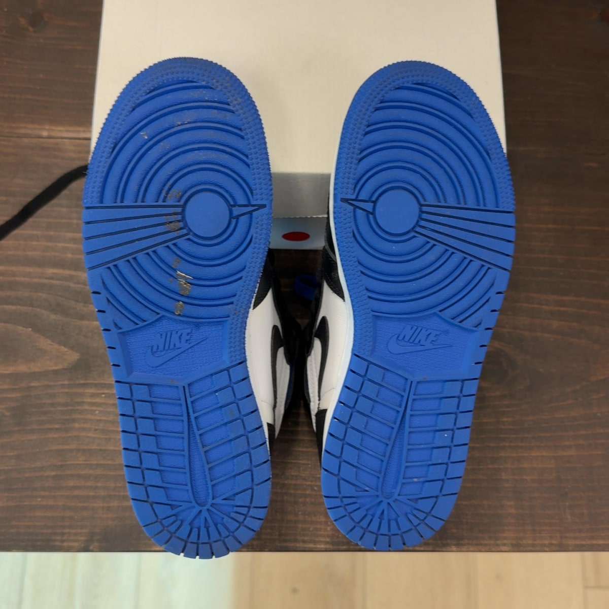 Jordan 1 Retro High Royal Toe (GS) Size 4Y (Pre-Owned) - Image 8