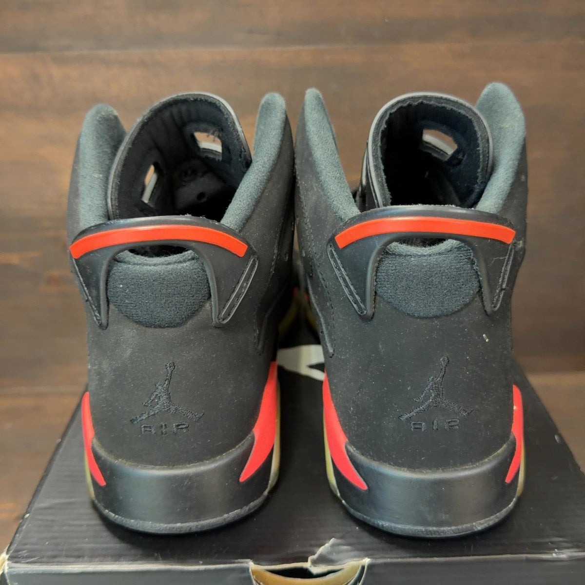 Jordan 6 Retro Infrared Black (2014) (GS) - Image 5