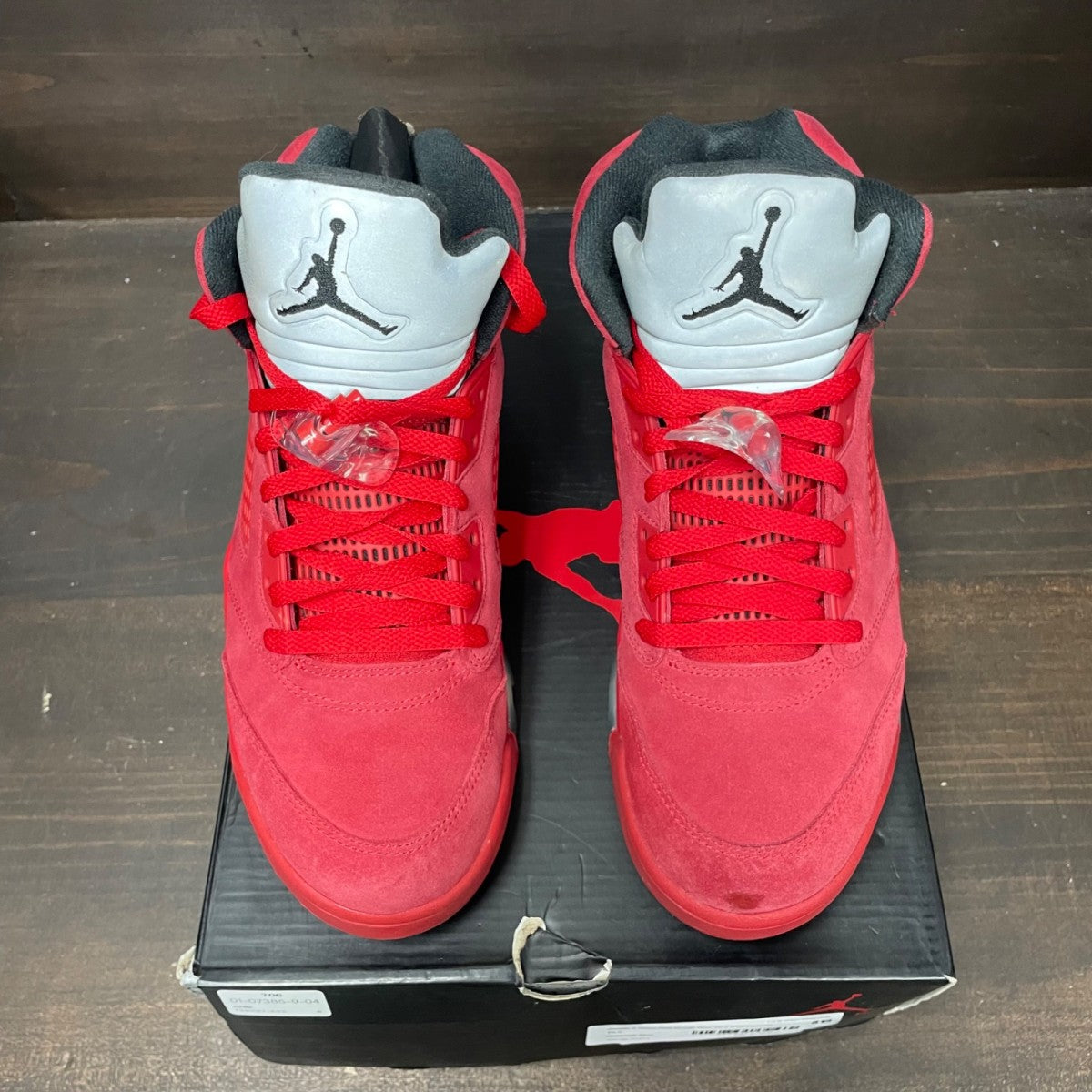 Jordan 5 Retro Red Suede - Image 2