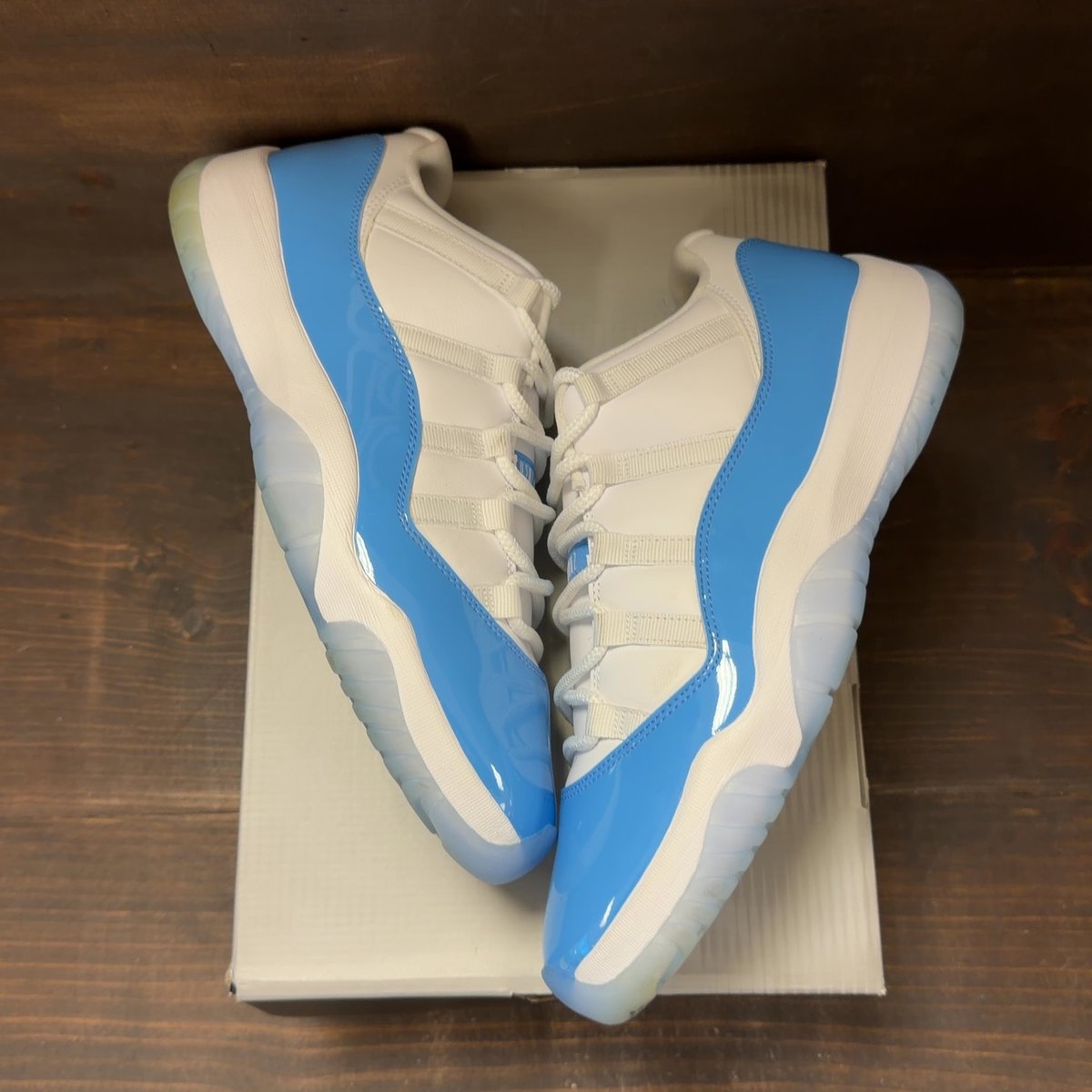 Jordan 11 Retro Low University Blue (2026) Size 11.5 (Pre-Owned) - back