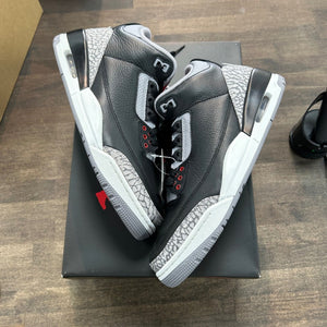 Jordan 3 Retro OG Black Cement (2024) Size 9.5 (Pre-Owned) - Image 1