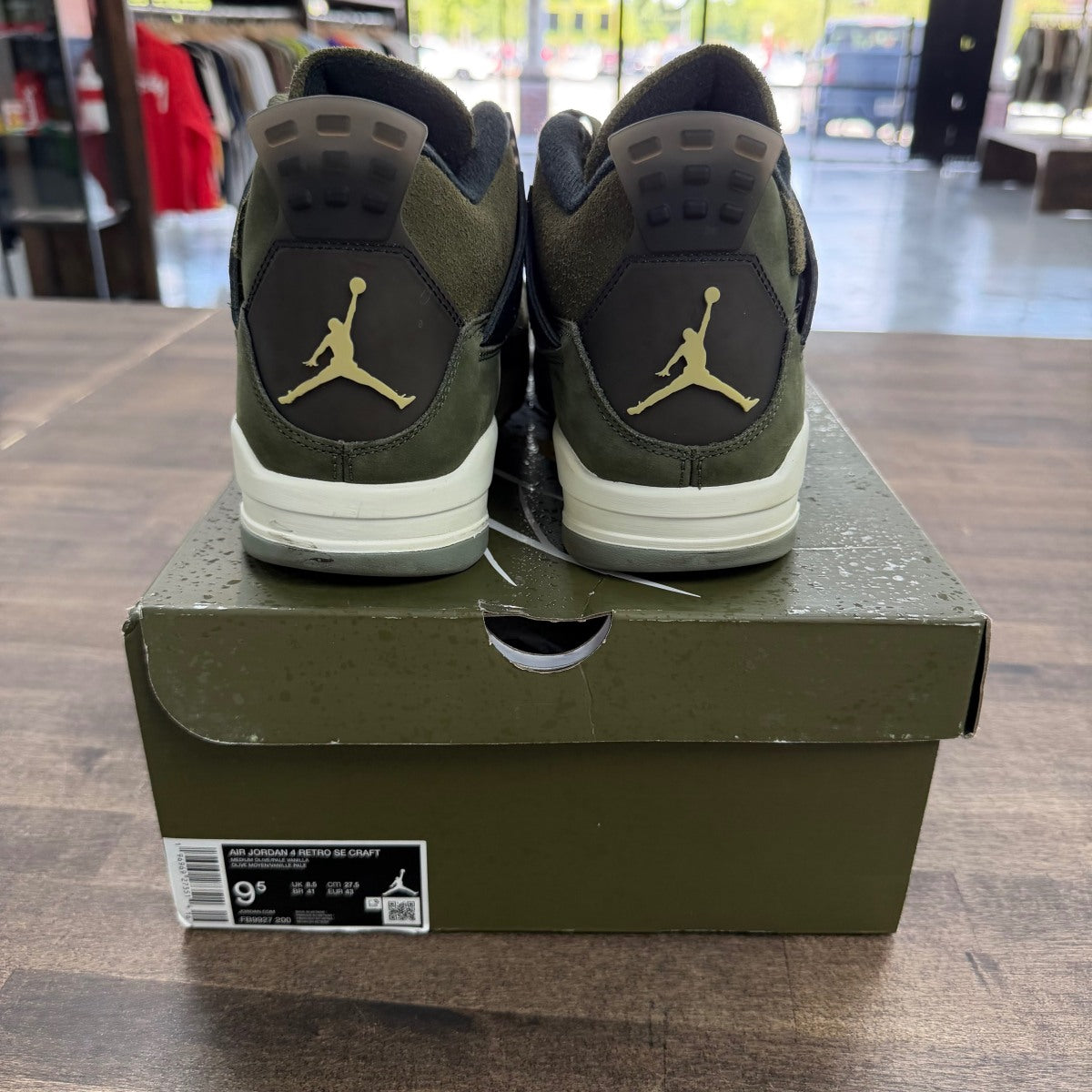 Jordan 4 Retro SE Craft Medium Olive - Image 3