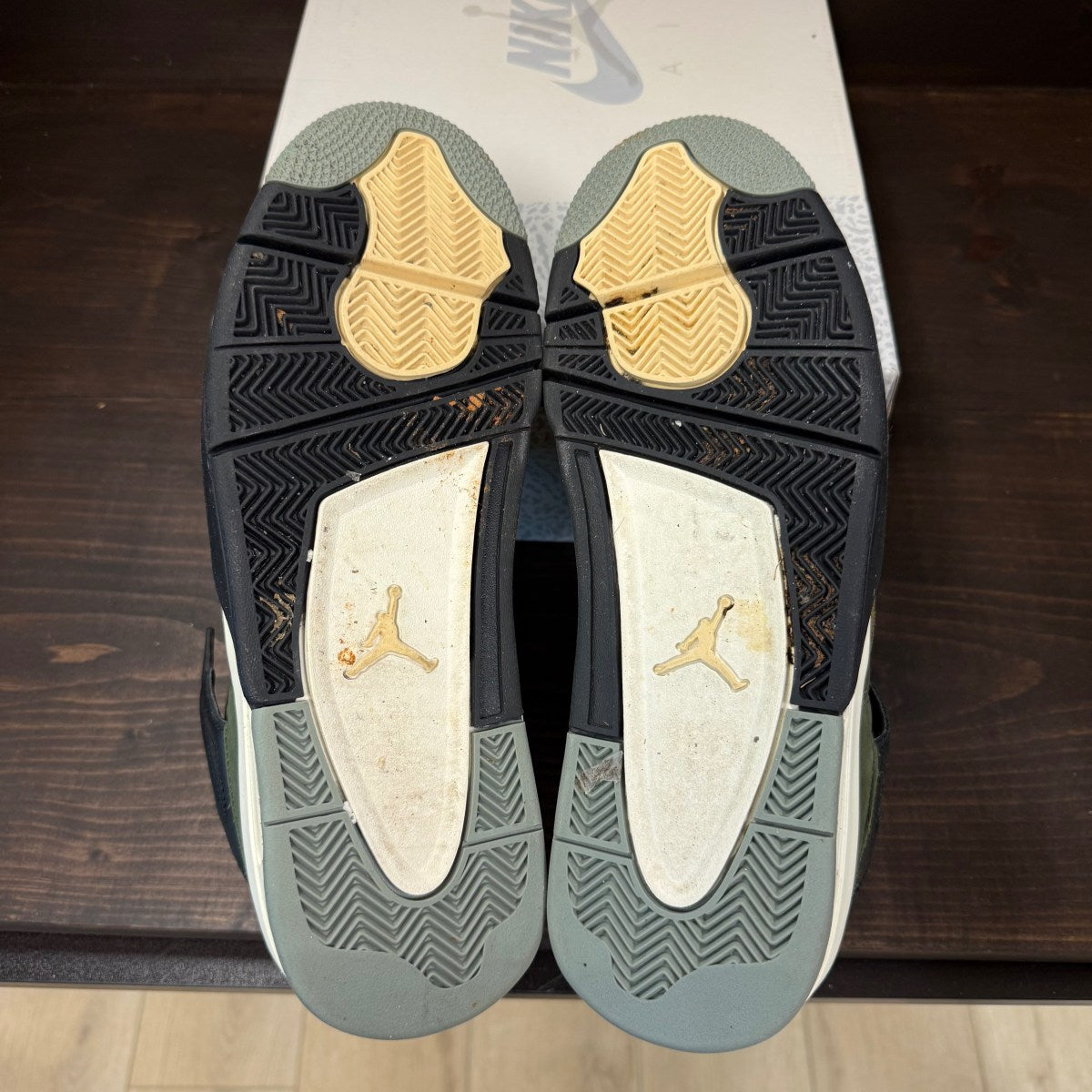 Jordan 4 Retro SE Craft Medium Olive Size 12 (Pre-Owned) - Image 6