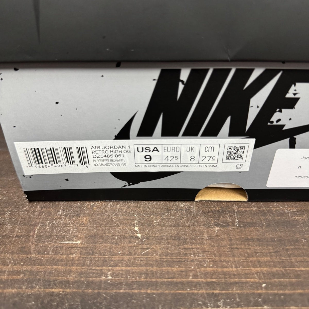 Jordan 1 Retro High OG Washed Black - Image 7