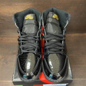 Jordan 1 Retro High Black Metallic Gold (2020) (GS) - Image 3
