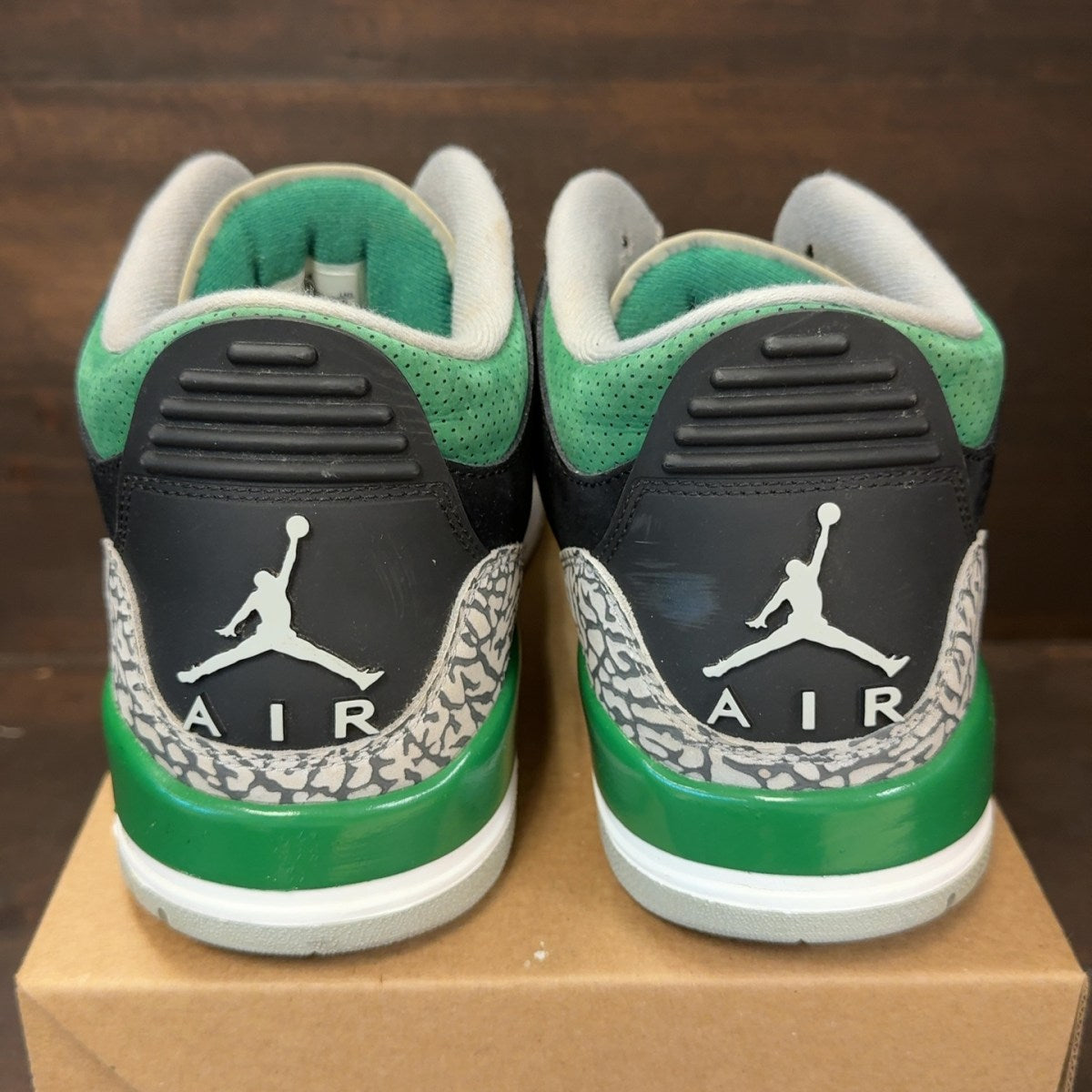 Jordan 3 Retro Pine Green Size 13 (Pre-Owned) - Image 5