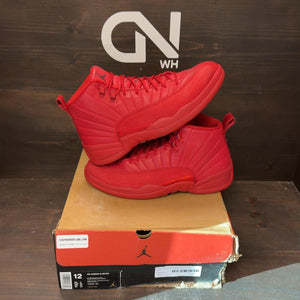 Jordan 12 Retro Gym Red (2018) Size 12 (Pre-Owned) - front