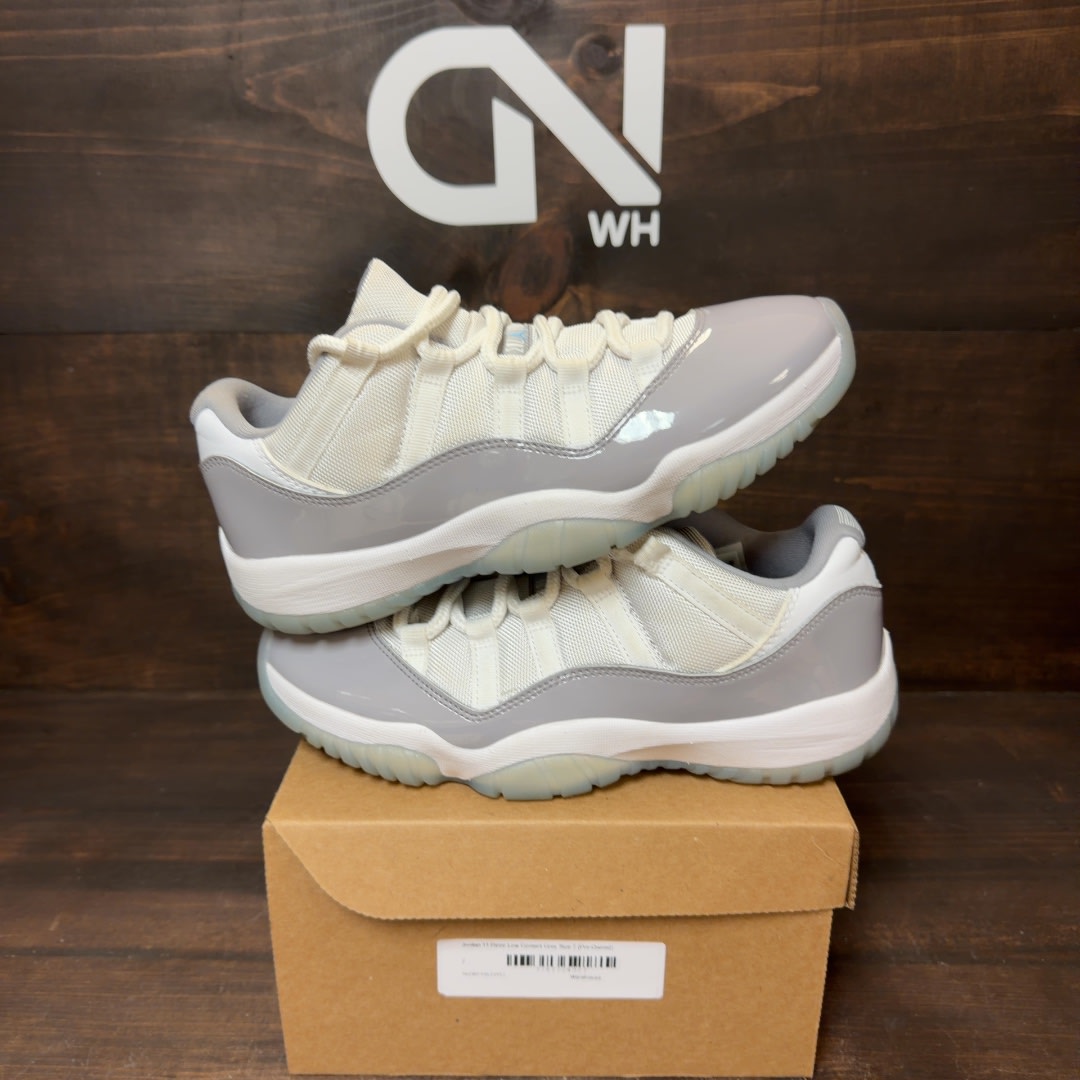 Jordan 11 Retro Low Cement Grey Size 7 (Pre-Owned) - Image 1