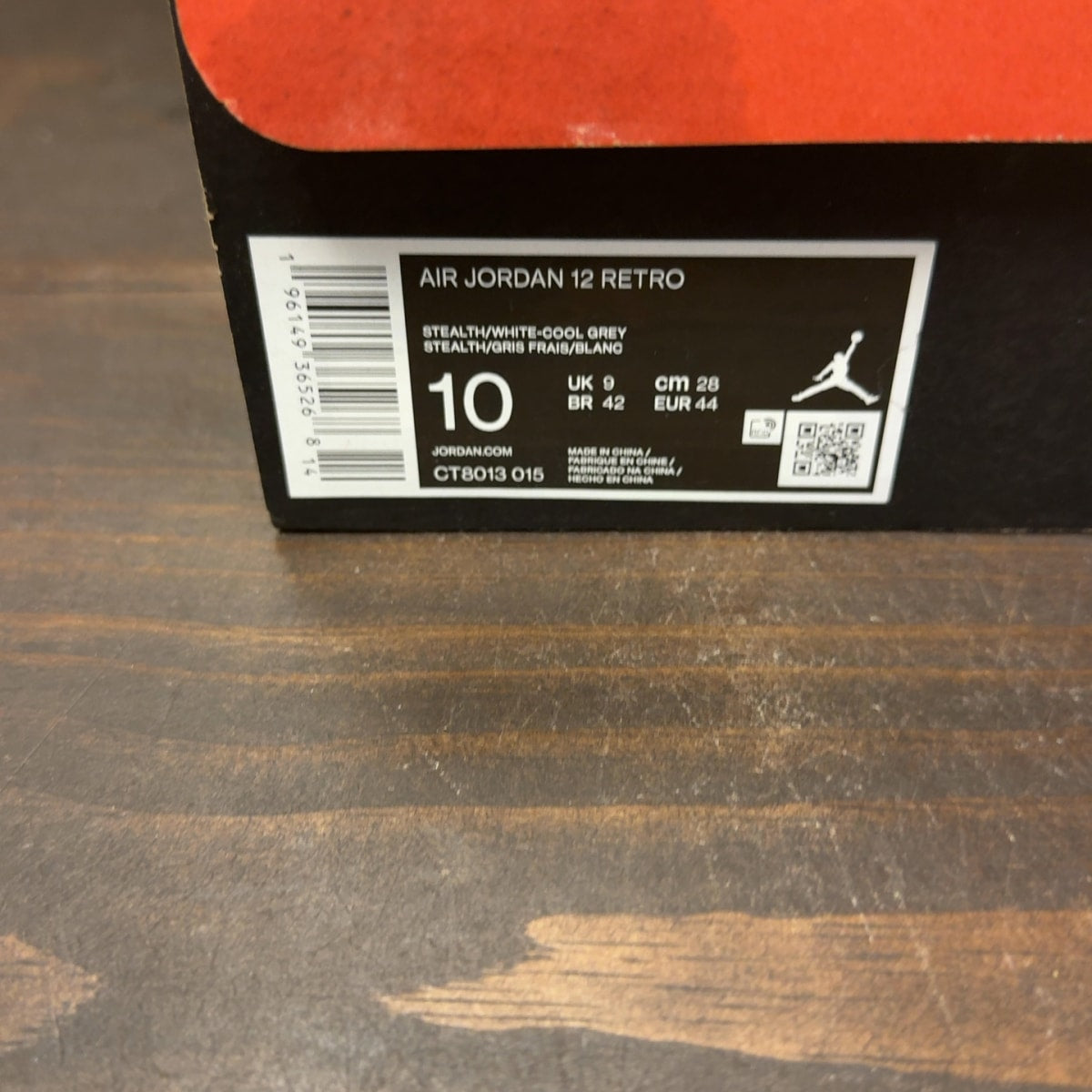 Jordan 12 Retro Stealth - Image 8