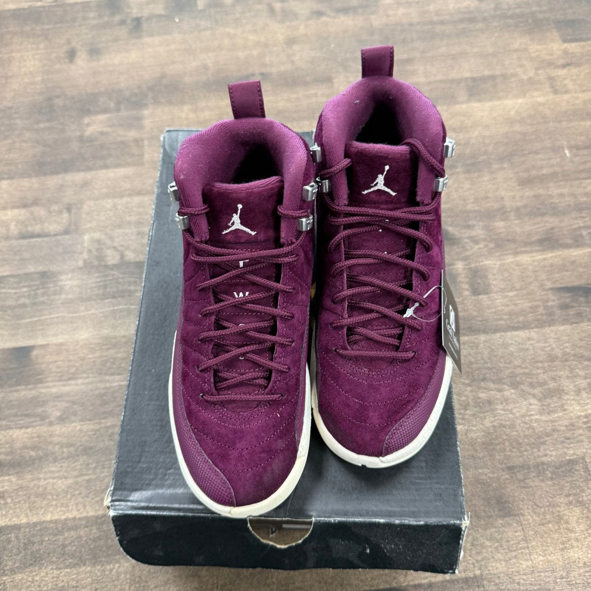 Jordan 12 Retro Bordeaux (GS) - Image 2