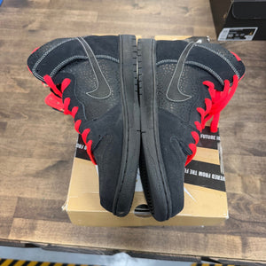 Nike SB Dunk High Black Safari Atomic Red - Image 10