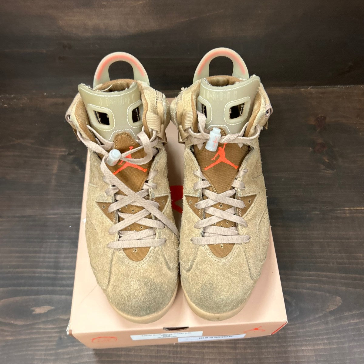 Jordan 6 Retro Travis Scott British Khaki - Image 3