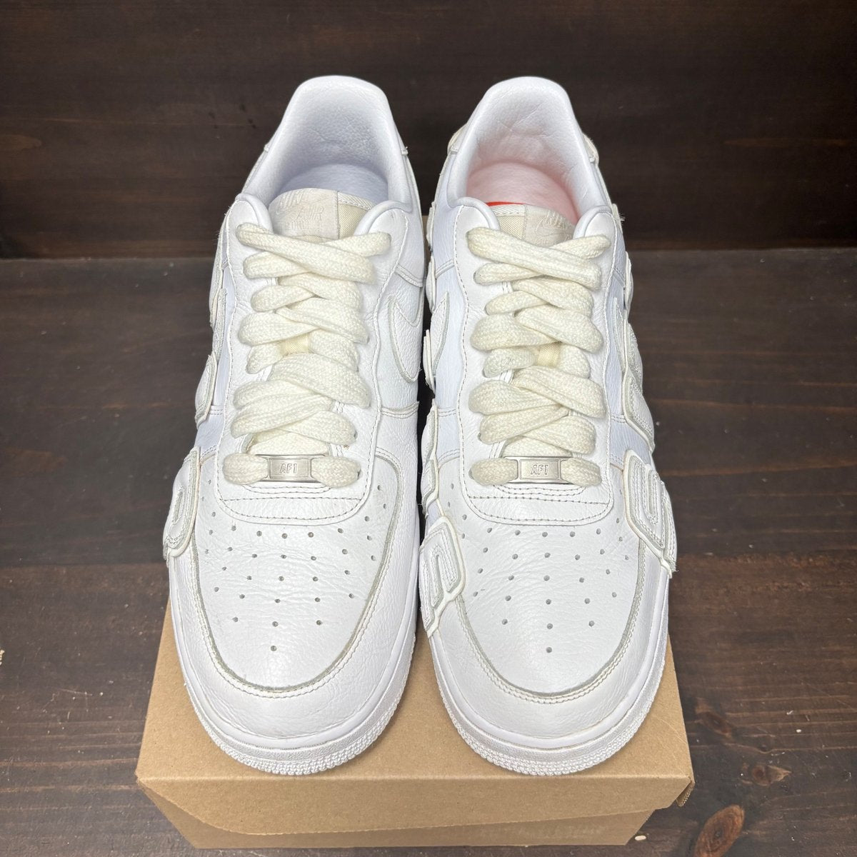 Nike Air Force 1 Low Cactus Plant Flea Market White (2024) Size 12.5 (Pre-Owned) - side