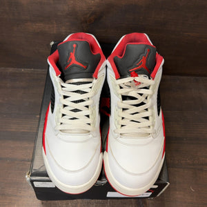 Jordan 5 Retro Low Fire Red Size 12 (Pre-Owned) - tag