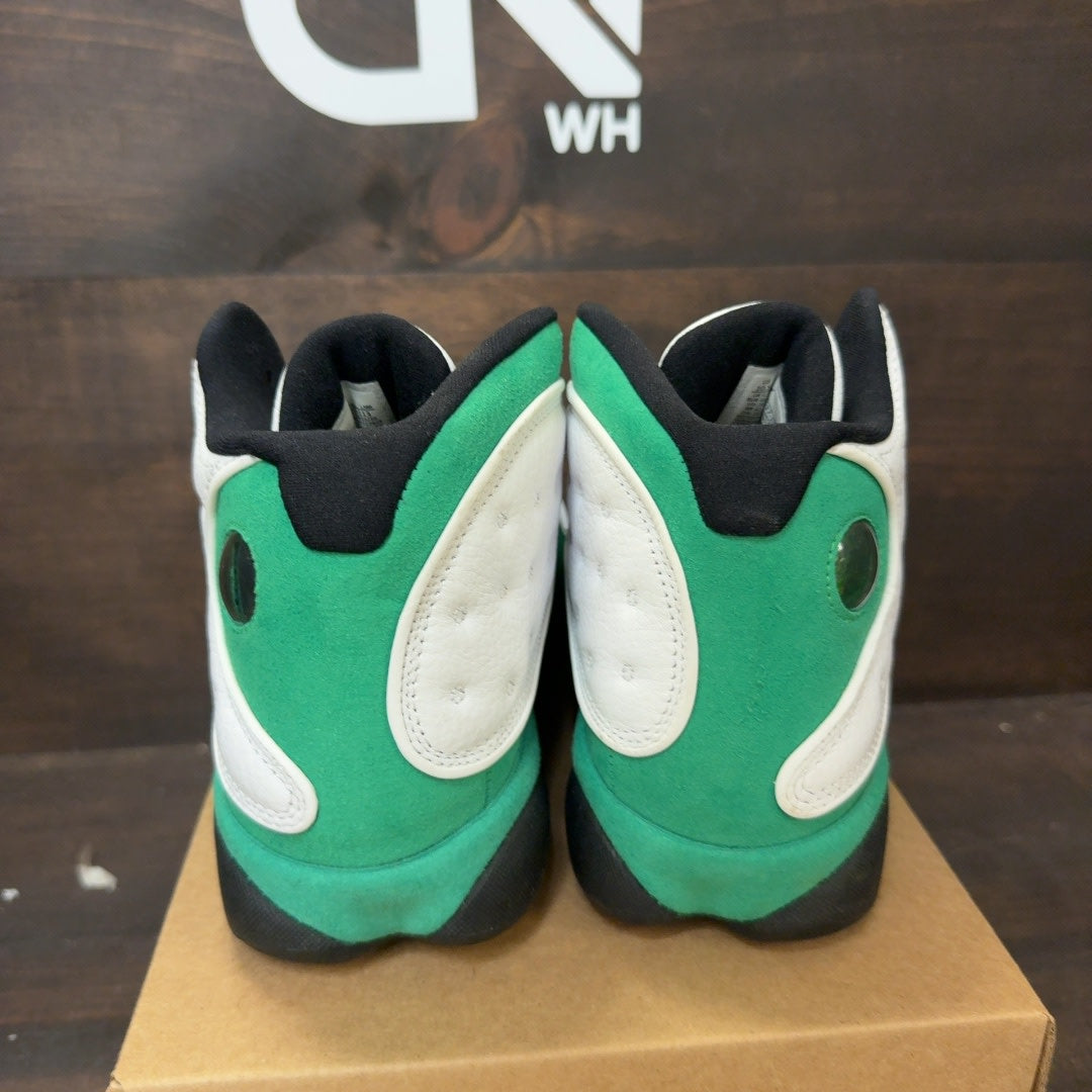 Jordan 13 Retro White Lucky Green Size 10.5 (Pre-Owned) - Image 4