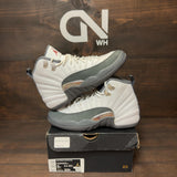 Jordan 12 Retro White Dark Grey (GS) Size 5Y (Pre-Owned)