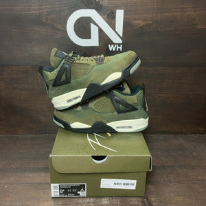 Jordan 4 Retro SE Craft Medium Olive Size 8.5 (Pre-Owned) - front