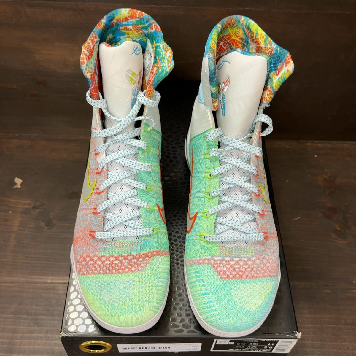 Nike Kobe 9 Elite Protro What The (2025) Size 9.5 - tag