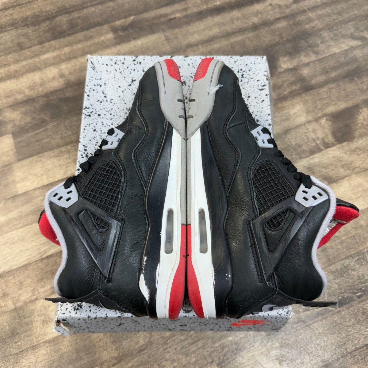 Jordan 4 Retro Bred Reimagined (GS) - Image 4