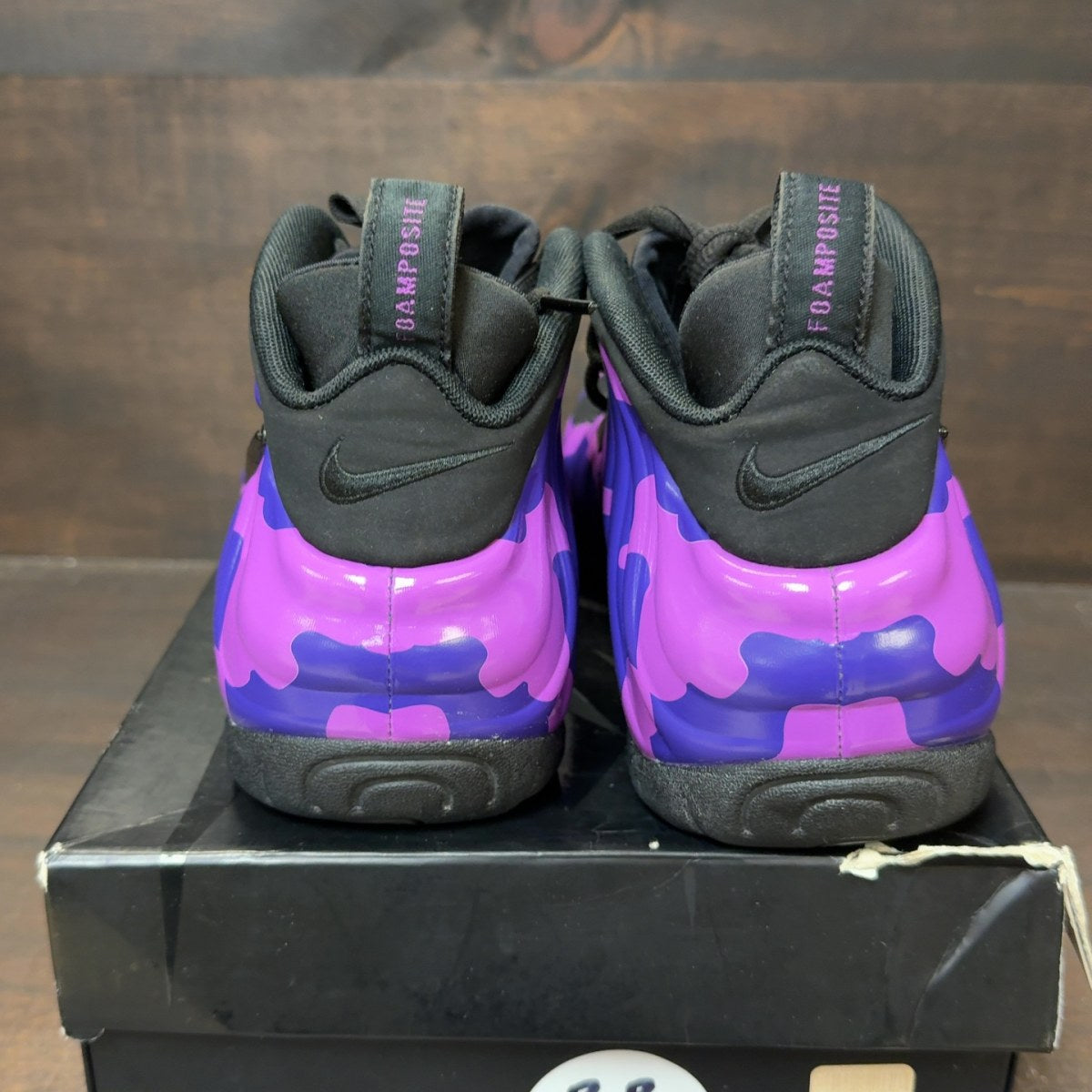 Nike Air Foamposite Pro Purple Camo - Image 5