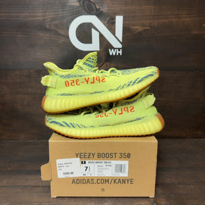 adidas Yeezy Boost 350 V2 Semi Frozen Yellow Size 7.5 (Pre-Owned)