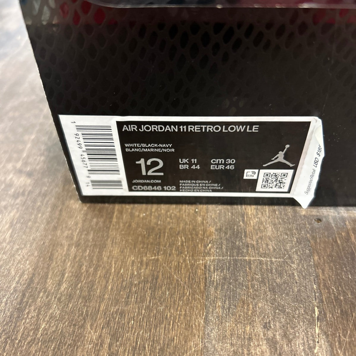 Jordan 11 Retro Low Snake Navy (2019) - Image 6