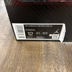 Jordan 11 Retro Low Snake Navy (2019) - Image 6