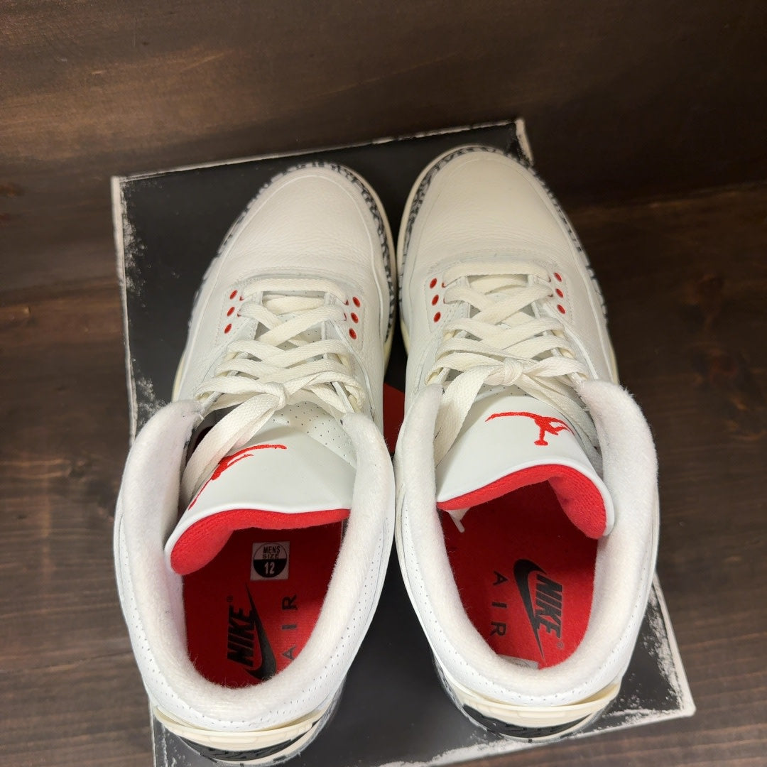 Jordan 3 Retro White Cement Reimagined Size 12 (Pre-Owned)