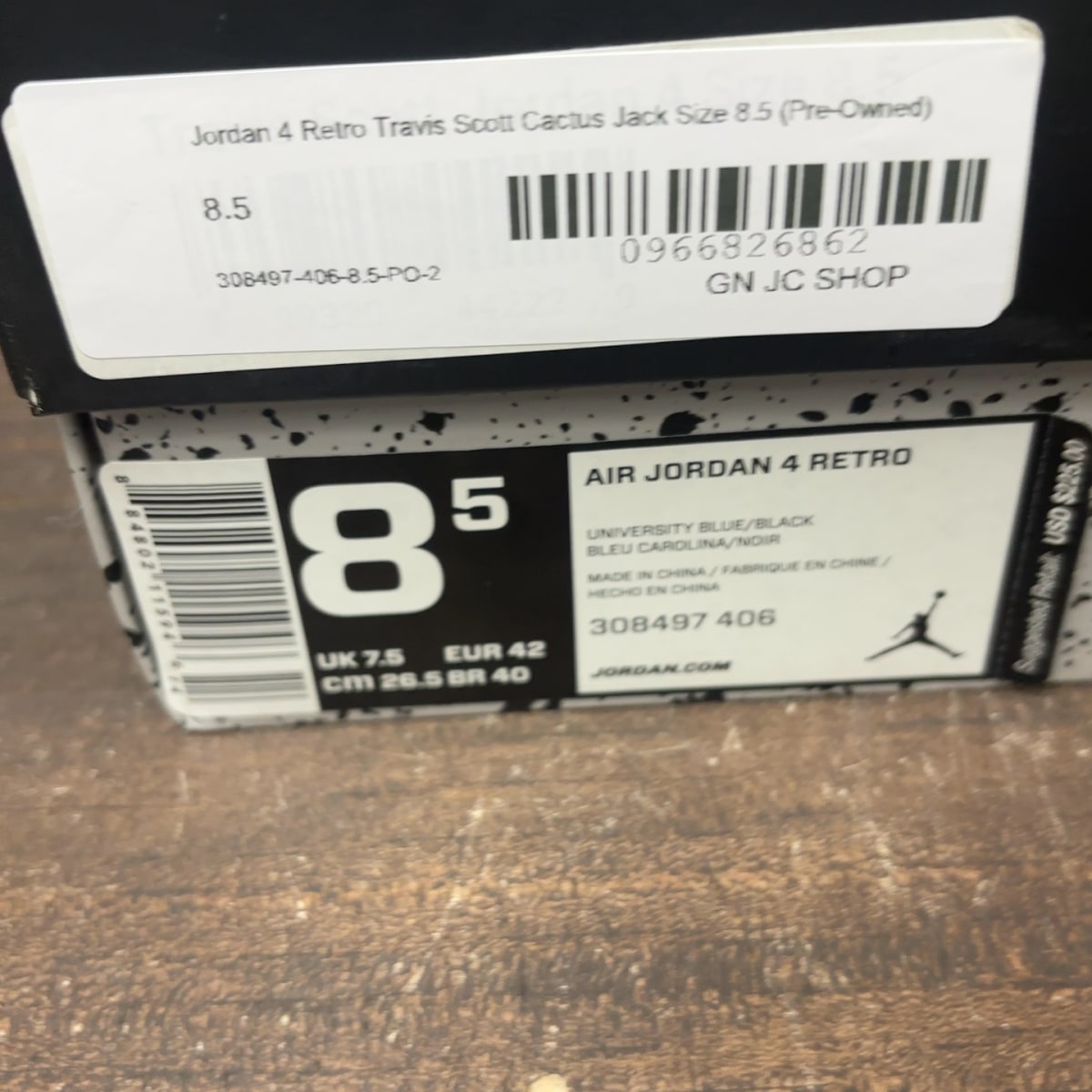 Jordan 4 Retro Travis Scott Cactus Jack - Image 7