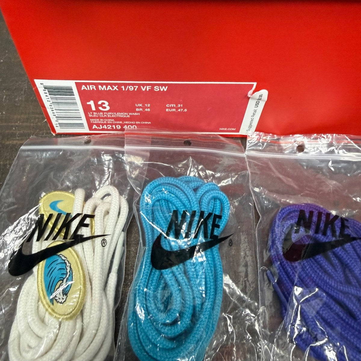 Nike Air Max 1/97 Sean Wotherspoon (Extra Lace Set Only) - Image 7