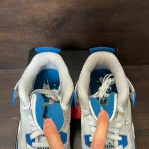 Jordan 4 Retro Military Blue (2024) (GS) - Image 4