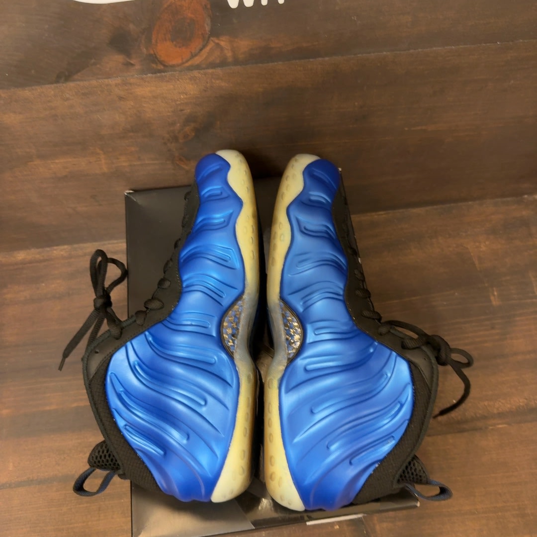 Nike Air Foamposite One International Blue Size 9.5 (Pre-Owned)
