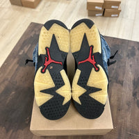 Jordan 6 Retro Washed Denim (GS) Size 6.5Y (Pre-Owned) - Image 5