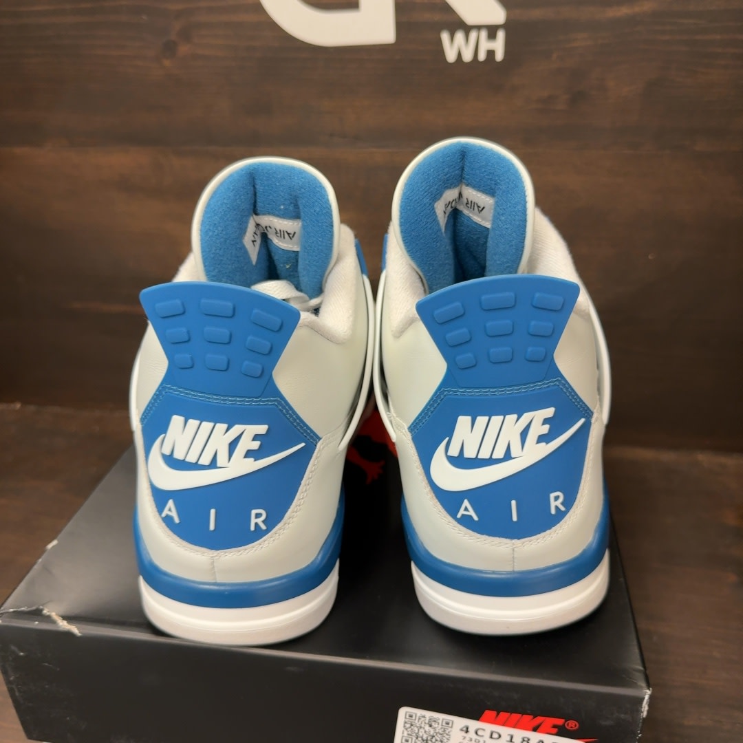 Jordan 4 Retro Military Blue (2024) Size 13 (Pre-Owned) - Image 4
