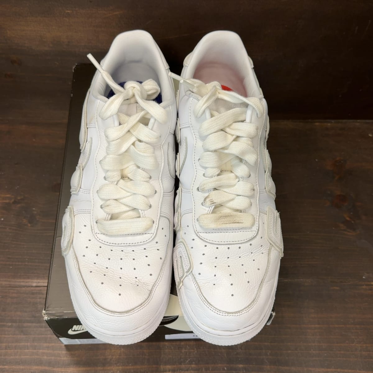 Nike Air Force 1 Low Cactus Plant Flea Market White (2024) Size 13 (Pre-Owned) - tag