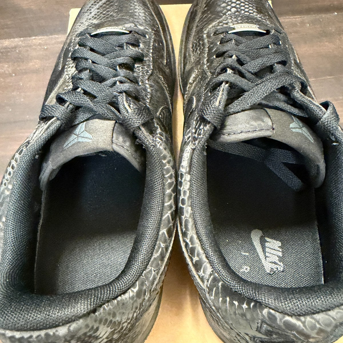 Nike Air Force 1 Low Kobe Bryant Forever Black Size 13 (Pre-Owned) - Image 5