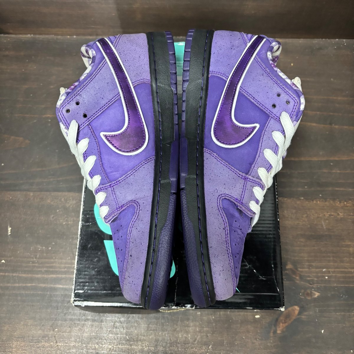 Nike SB Dunk Low Concepts Purple Lobster Size 11 (Pre-Owned) - tag