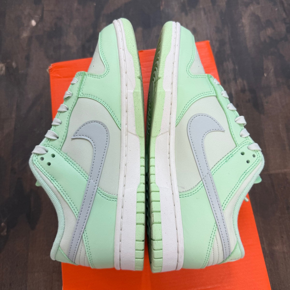Nike Dunk Low SE Next Nature Sea Glass (Women's) Size 9W (Pre-Owned) - Image 5