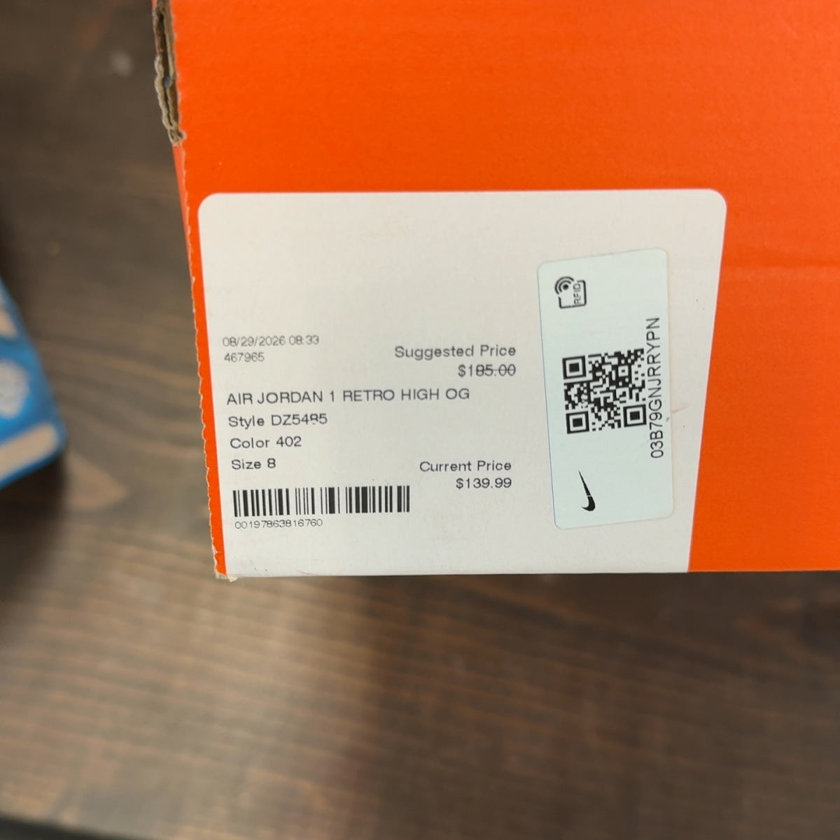 Jordan 1 Retro High OG UNC Reimagined - Image 9