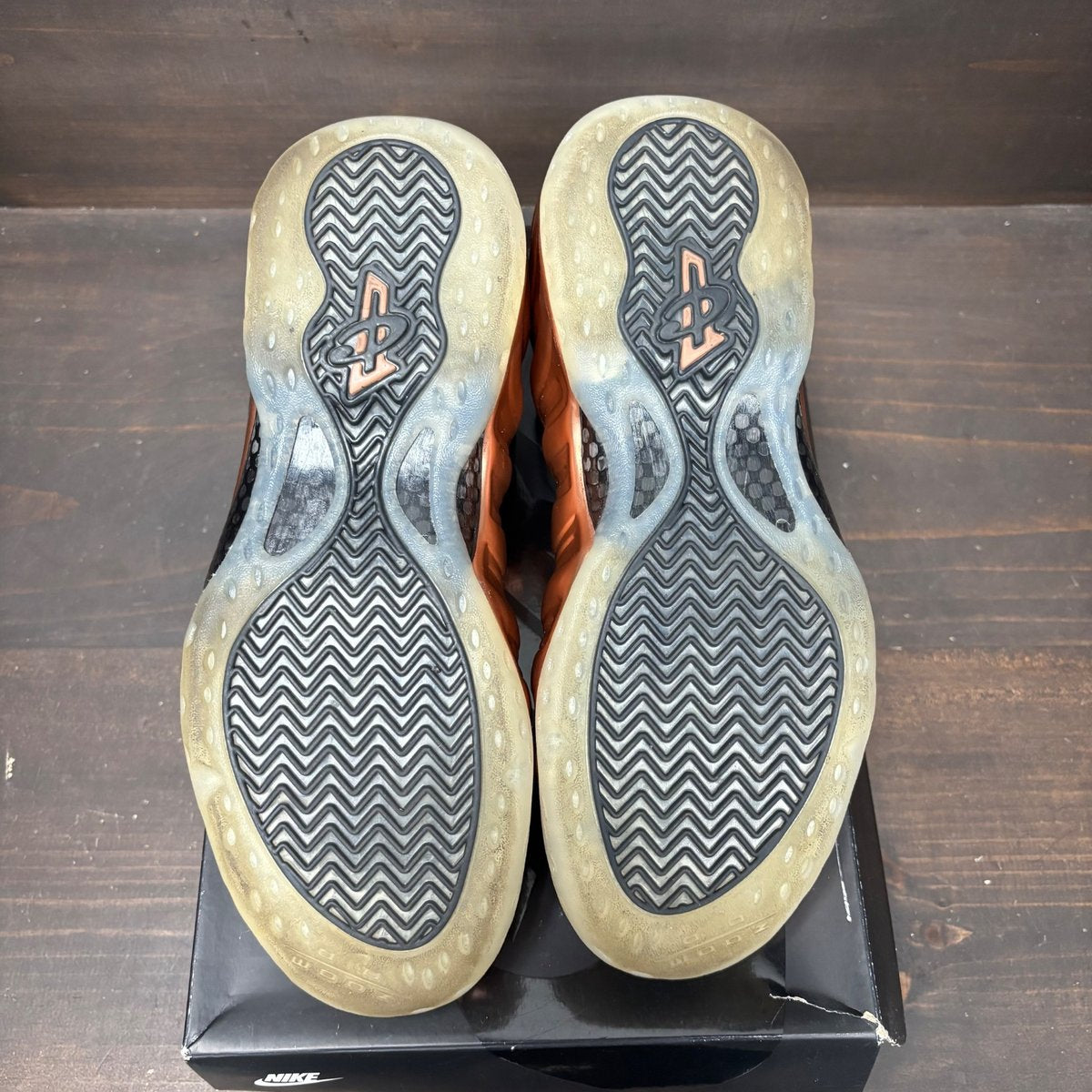 Nike Air Foamposite One Copper (2024) Size 9.5 (Pre-Owned) - box