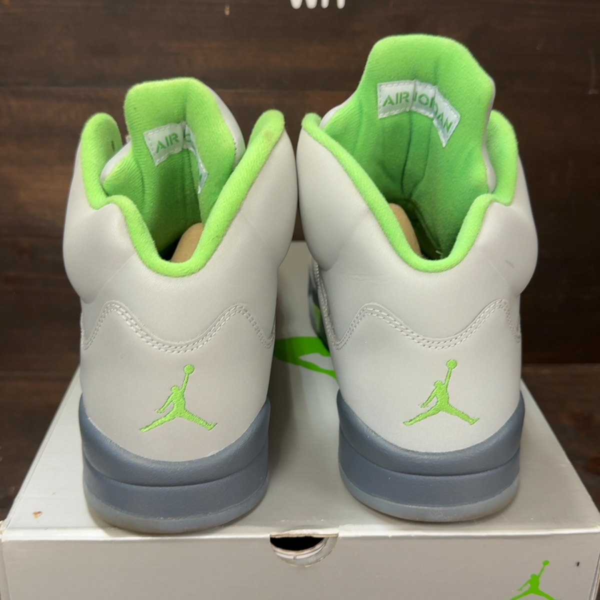Jordan 5 Retro Green Bean (2022) Size 12 (Pre-Owned) - Image 5