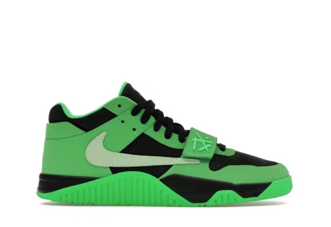 Jordan CJ1 T-Rexx Travis Scott Green Spark