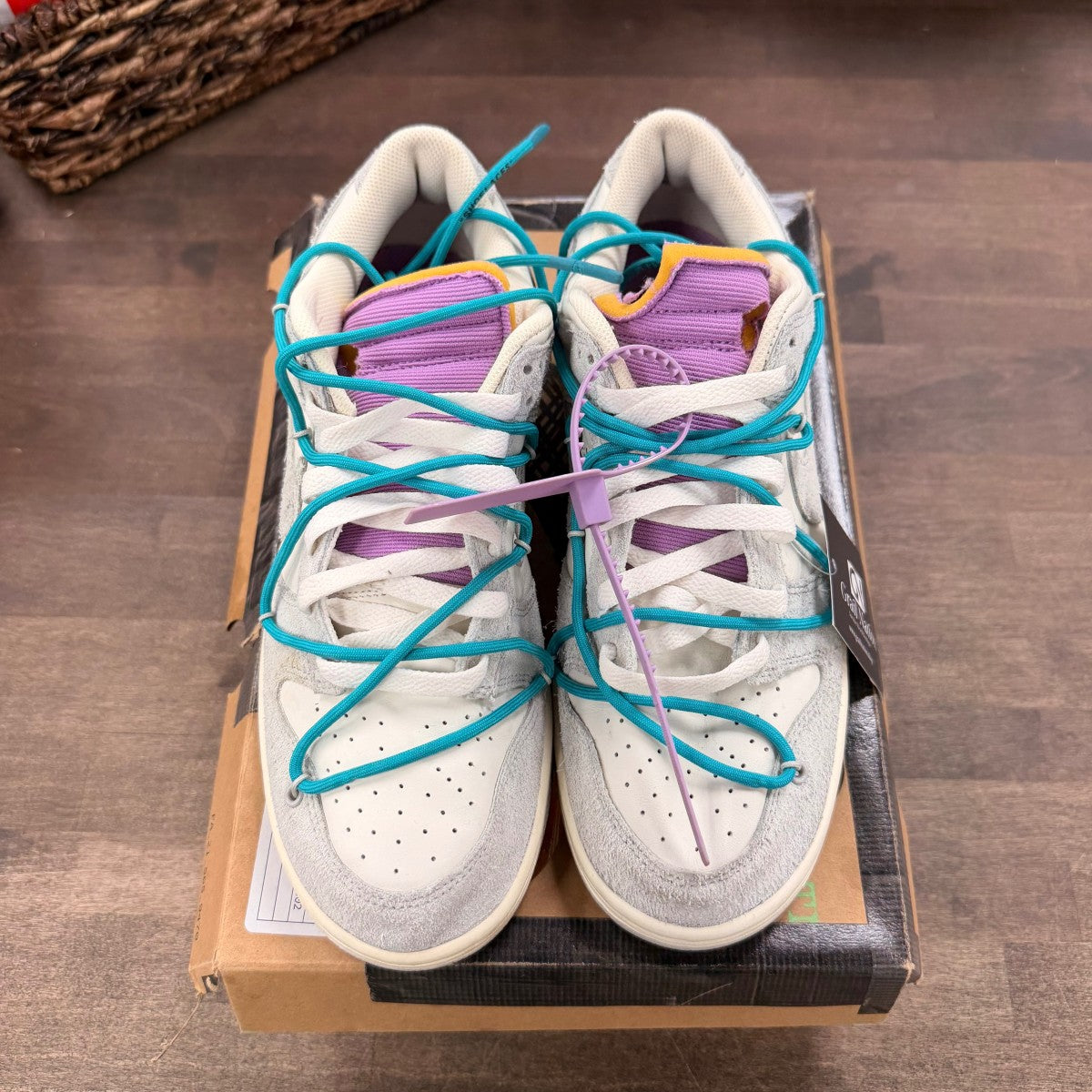 Nike Dunk Low Off-White Lot 36 - Image 2
