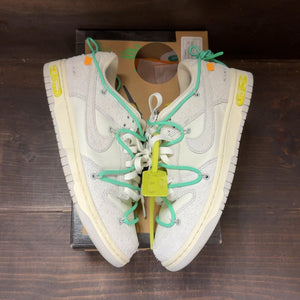 Nike Dunk Low Off-White Lot 14 Size 9 (Pre-Owned) - back