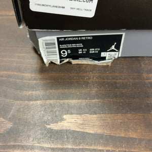 Jordan 8 Retro Playoffs (2023) Size 9.5 (Pre-Owned) - aux