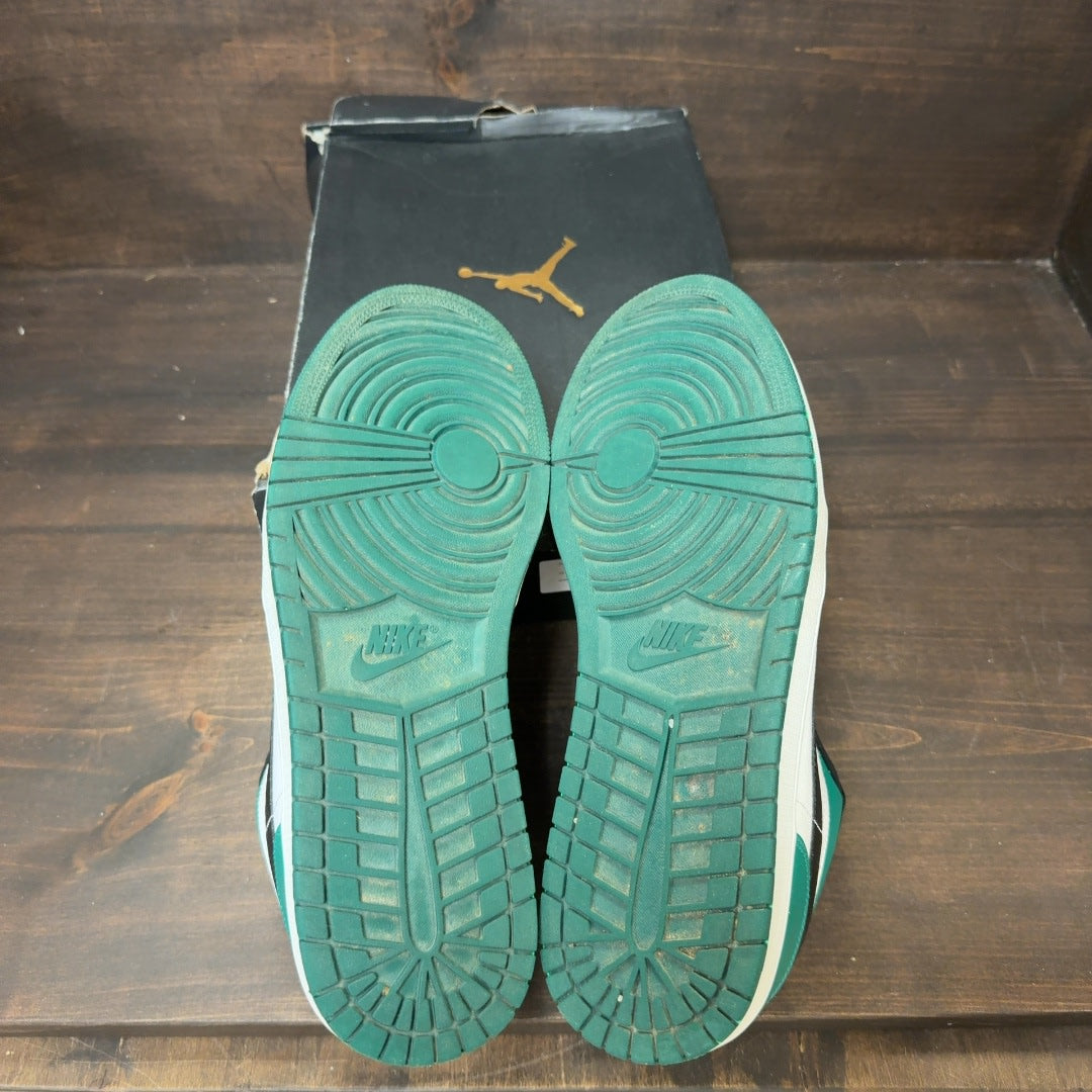 Jordan 1 Low White Black Mystic Green - Image 6