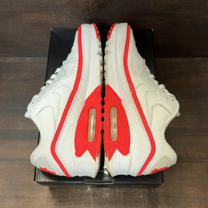 Nike Air Max 90 Undefeated White Solar Red Size 9.5 (Pre-Owned)